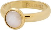 iXXXi Jewelry - Vulring - 1 Pink stone - goudkleurig - 4mm - maat 21