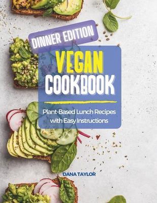 Vegan Cookbook DINNER EDITION - cover