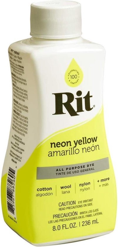 textielverf Rit Neon Yellow | bol.com