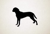 Silhouette hond - Hygen hund - XS - 22x29cm - Zwart - wanddecoratie
