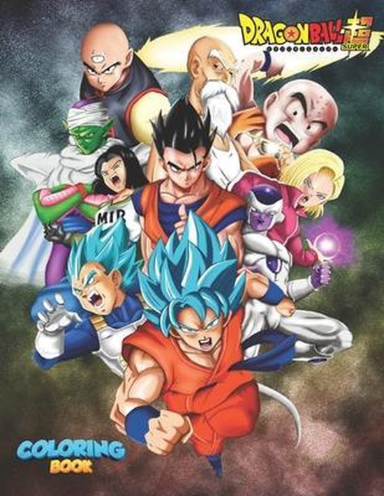 Dragon Ball Z Coloring Book: 50 Pages Of Fun Coloring For Kids And adults,  High Quality Coloring Pages for Kids and Adults, Color All Your Favorite  Characters, Great Gift for Dragon Ball