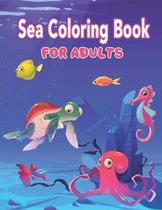Sea Coloring Book for Adults