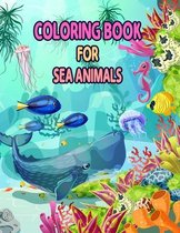 Coloring Book for Sea Animals