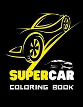 Supercar Coloring Book