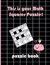 math squares puzzle book