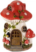 Smart Solar Mush-Room paddenstoel solar huisje 27 cm (H)