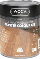 Houten Vloer Olie - Woca - Master colour oil - Kleur olie - Wit - 1L