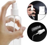 Draagbare Reizen Parfumflesje-Hervulbare Flessen-Doorzichtige Plastic-Parfum Fles-oliën -water-30Ml