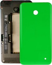 Behuizing Batterij Achterklep + zijknop voor Nokia Lumia 635 (groen)