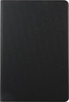 Voltage Effen Elastisch Leer + TPU PAD Beugel Beschermende Leren Case Voor Huawei MediaPad M6 10.8 (Zwart)