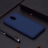 Voor Nokia 3.1 Candy Color TPU Case (blauw)