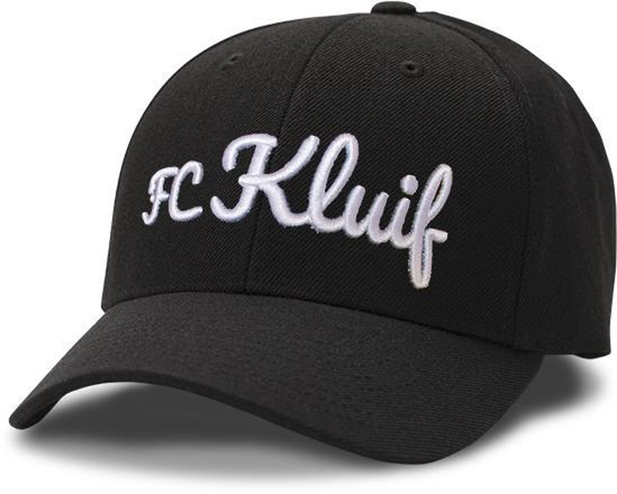 FC Kluif logo pet - Zwart - 58 cm omtrek