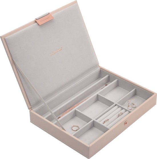 Stackers Blush Nano sieradendoosje sleutelhanger Stackers Blush Nano sieradendoosje sleutelhanger