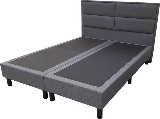 Bed4less Boxspring 180 x 200 cm - Losse Boxspring - Tweepersoons - Antraciet