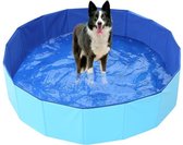 Opvouwbare hondenzwembad 80 x 20 cm - Honden | Katten | Zwembad huisdieren | Perfecte verkoeling