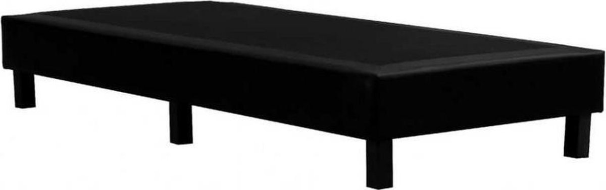 Bed4less Boxspring 90 x 200 cm - Losse Boxspring - Eenpersoons - Zwart