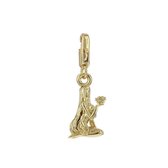 Biba sterrenbeeld maagd bedel goudkleurig - Sieraden sjoppie