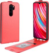 Voor Xiaomi Redmi Note 8 Pro Crazy Horse Verticale flip lederen beschermhoes (rood)