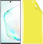Voor Galaxy Note 10+ Soft TPU Full Coverage Front Screen Protector