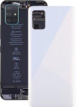 Originele batterij achterkant voor Galaxy A51 (wit)