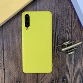 Voor Huawei P20 Pro schokbestendig mat TPU beschermhoes (geel)