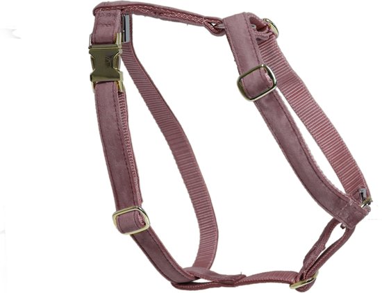 Kentucky Hondentuig Loop - Oud Roze L - 75-100cm