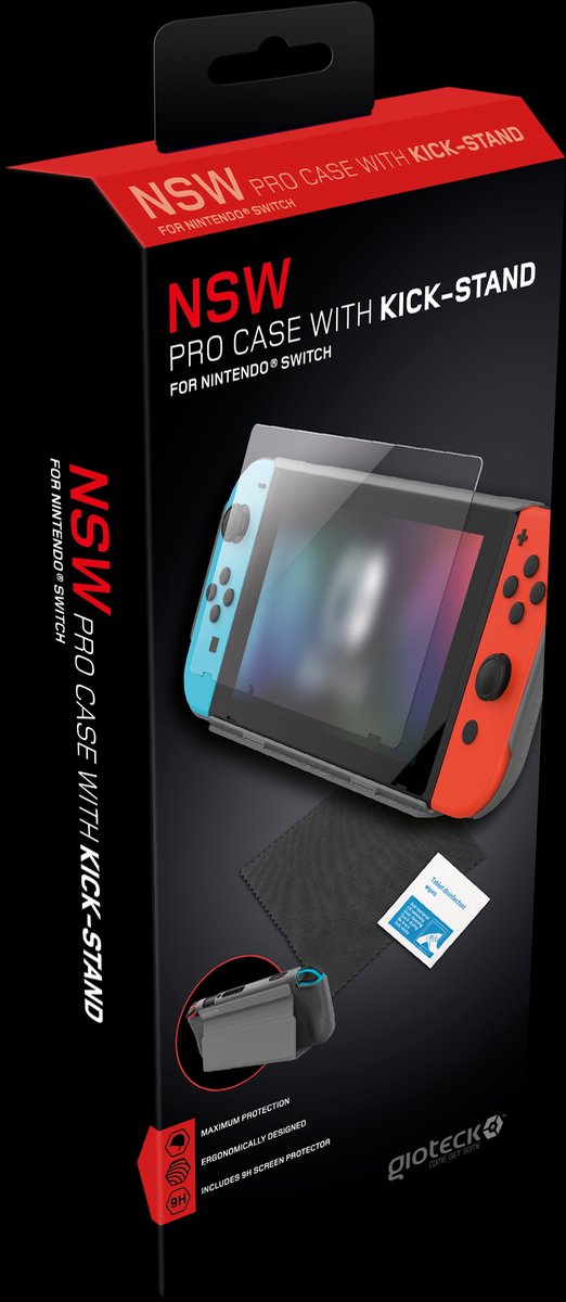 Gioteck - Pro Hoes met KickStand - Nintendo Switch