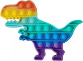 Fidget Toys- Popit - Pop it - Dino -Dinosaurus - Rainbow