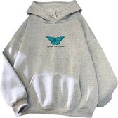 Meisjes hoodie Butterfly