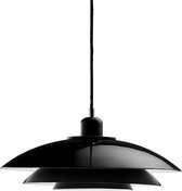 Dyberg Larsen Hanglamp Kaje 40 X 21 Cm E27 Staal 60w Zwart