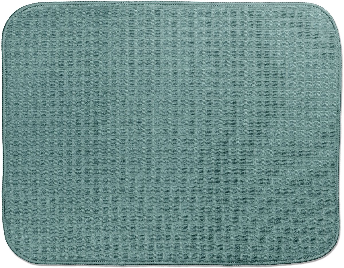 Kela Keuken - Rapida Afdruipmat 50 x 38 cm - Polyester - Groen -