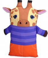 Wild Republic Kussen Pillowkins Giraffe Junior 38 X 22 Cm Katoen