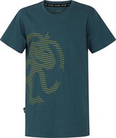 Rafiki T-shirt Kailas Junior Katoen Donkergroen Maat 134