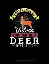 Always Be Yourself Unless You Can Be a Deer Then Be a Deer