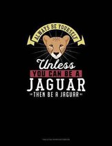 Always Be Yourself Unless You Can Be A Jaguar Then Be A Jaguar
