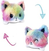 Mood knuffel - fidget toys - emotie knuffel - cat rainbow - Regenboog