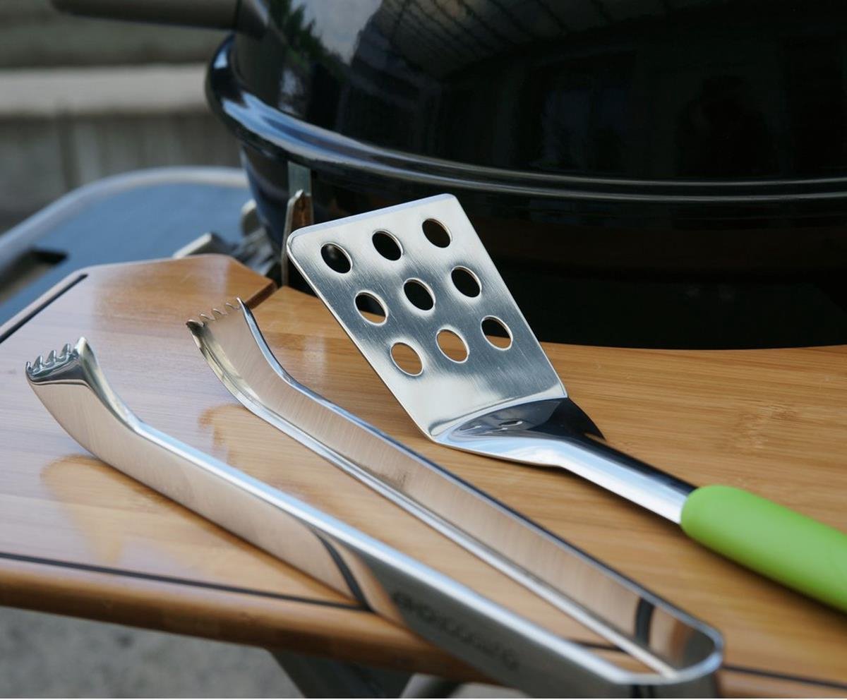 Outdoorchef Starter Cutlery Set 2-piece - Green. Silver