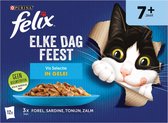 Felix Elke Dag Feest Vis Selectie in Gelei 7+ Jaar 12 x 85 gr