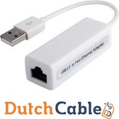 Dutch Cable USB 2.0 Naar Ethernet Adapter (RJ45) - 10/100Mbps