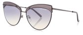 Daniel Hechter Zonnebril Dhs235 Dames Cat-eye Rvs Cat. 3 Grijs