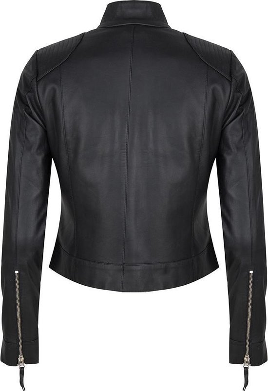 Elgèr - Leren jas Dames - Leather Zoë jacket - Maat S (36) | bol