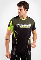 Venum Training Camp 3.0 Dry Tech T-shirt Zwart Geel maat XXL