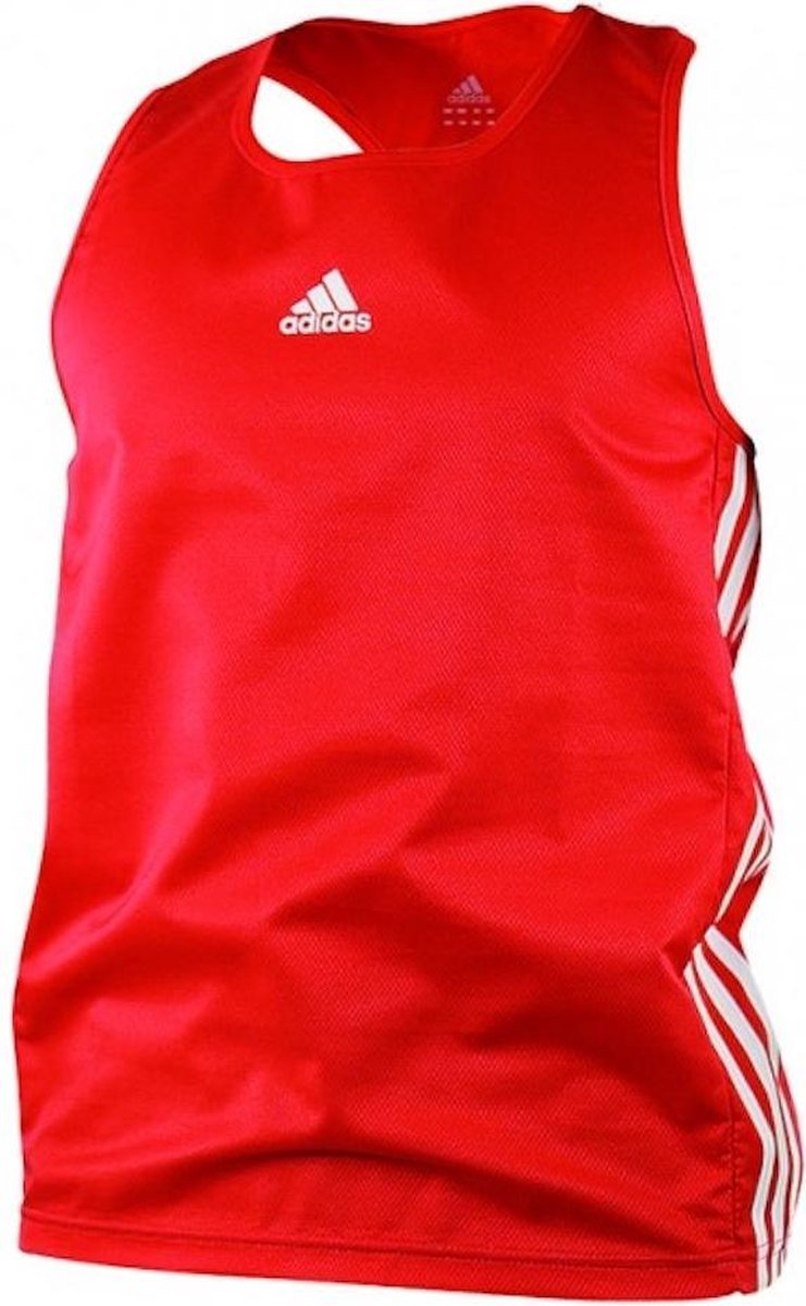 Adidas Amateur Boxing Tank Top Lightweight 2.0 Beschikbaar in verschillende kleuren & maten Rood