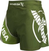 Hayabusa Kickboks Broekjes Muay Thai Shorts 2.0 Groen maat M - Jeans Maat 32