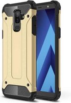 Magic Armor TPU + pc-hoesje voor Galaxy J8 (2018) (goud)