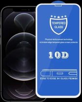 9H 10D volledig scherm gehard glas displayfolie voor iPhone 12/12 Pro (wit)