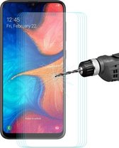 5 STKS ENKAY Hat-Prince 0.26mm 2.5D 9H Beschermfolie van gehard glas voor Samsung Galaxy A20e / A10e