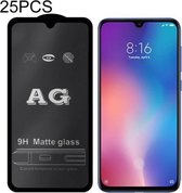 25 STKS AG Matte Frosted Full Cover Gehard Glas Voor Xiaomi Mi 9 SE