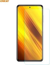 Voor Geschikt voor Xiaomi Poco X3 / X3 NFC ENKAY Hat-Prince 0.26mm 9H 2.5D Gebogen Rand Gehard Glas Film