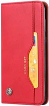 Kneed Skin Texture Horizontale Flip Leather Case voor Huawei Mate 10 Lite / Maimang 6 / Nova 2i, met fotolijst & houder & kaartsleuven & portemonnee (rood)